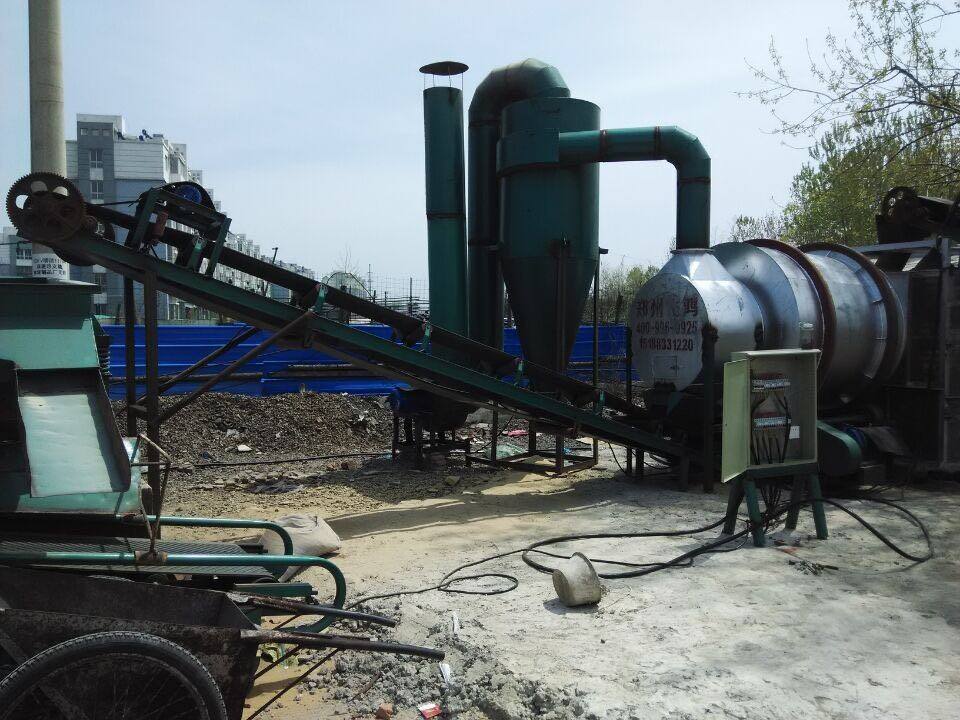 廣西礦粉烘干機現(xiàn)場